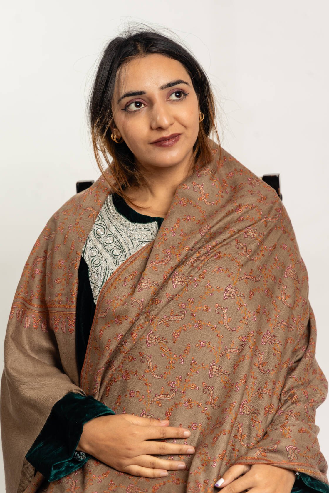 Sozni Meem Jamawar Shawl - Image 2